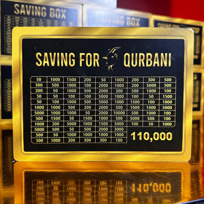 Qurbani Saving Box 110,000