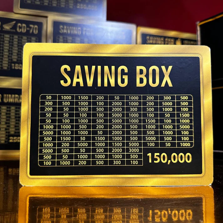 Saving Box 150,000