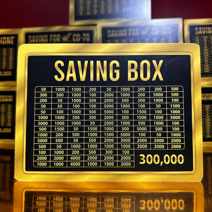 Saving Box 300,000