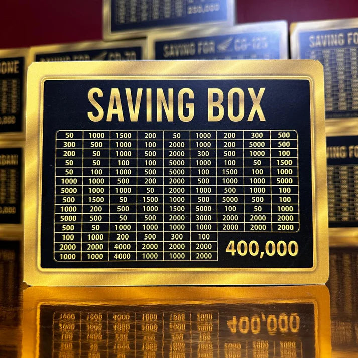 Saving Box 400,000