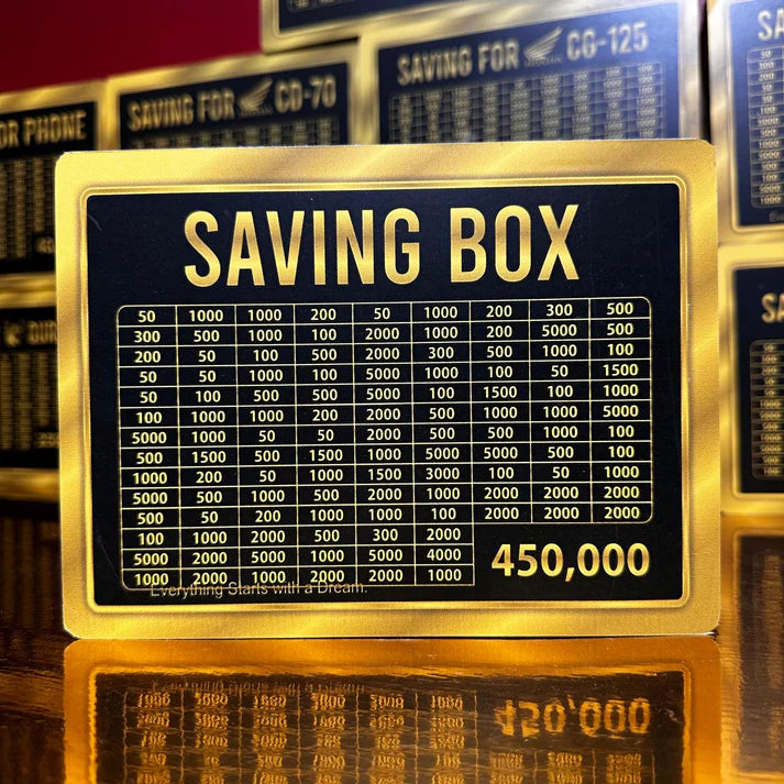 Saving Box 450,000