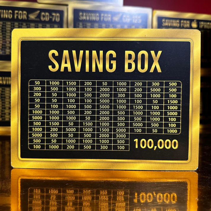 Saving Box 100,000
